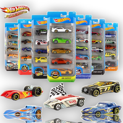 Hot Wheels confezione 5 macchine