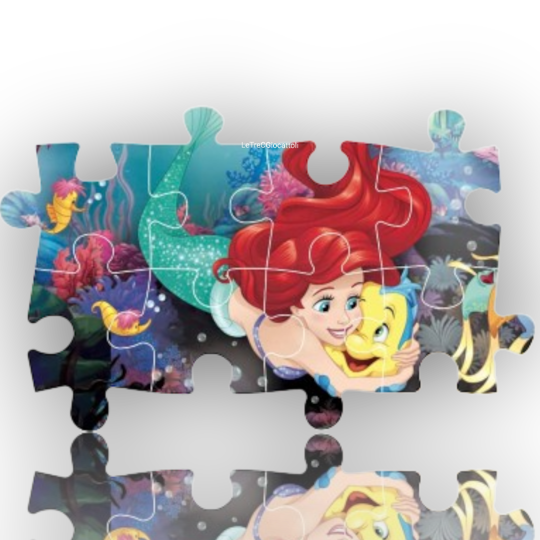Puzzle 24 pezzi Disney Princess la Sirenetta