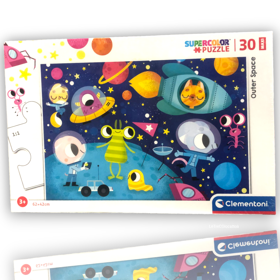 Puzzle 30 pezzi Outer Space supercolor