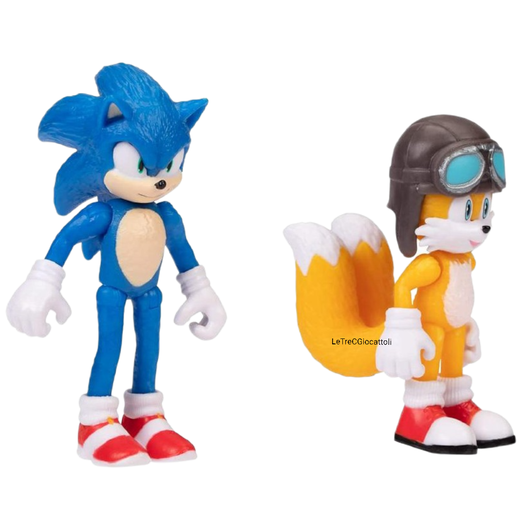Sonic 2 Playset Tornado con 2 personaggi