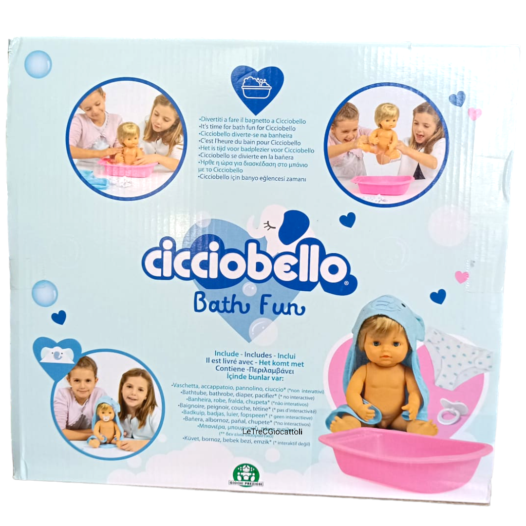 Cicciobello l'heure du bain