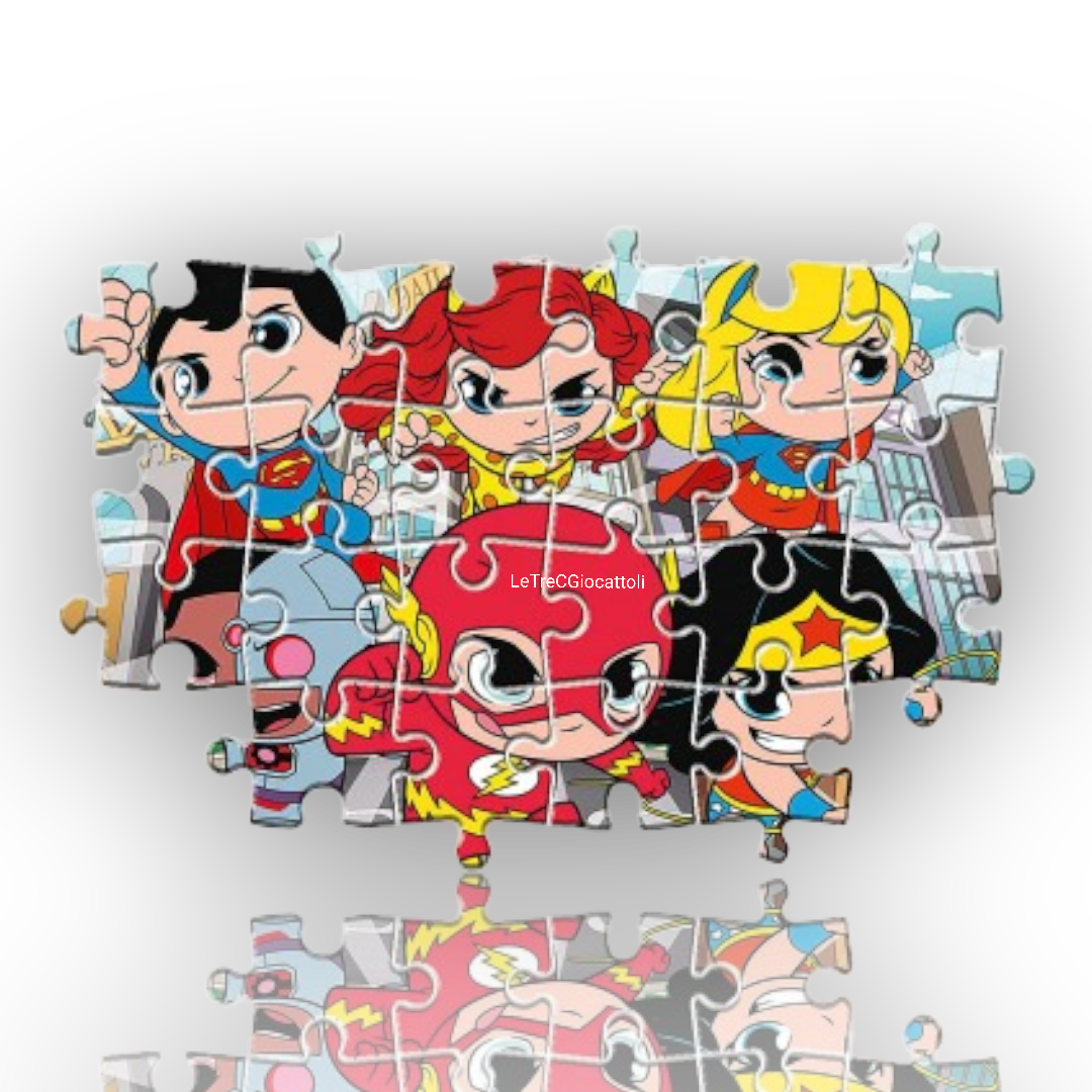 Puzzle 104 pezzi DC Super Friends Super Color Maxi