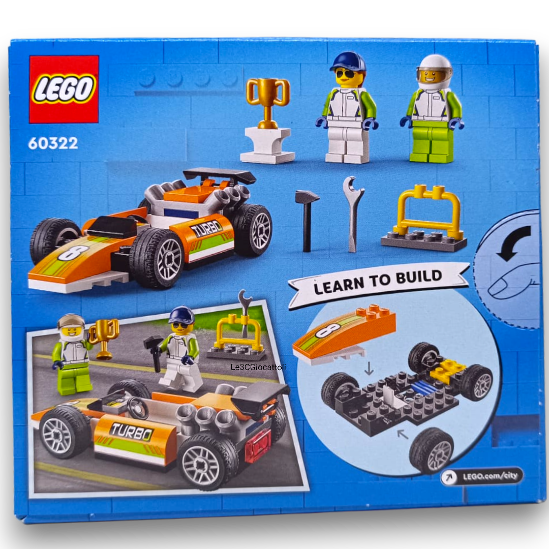 Lego City 60322 Auto da Corsa