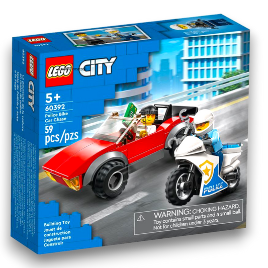 Lego City 60392 Inseguimento Sulla Moto