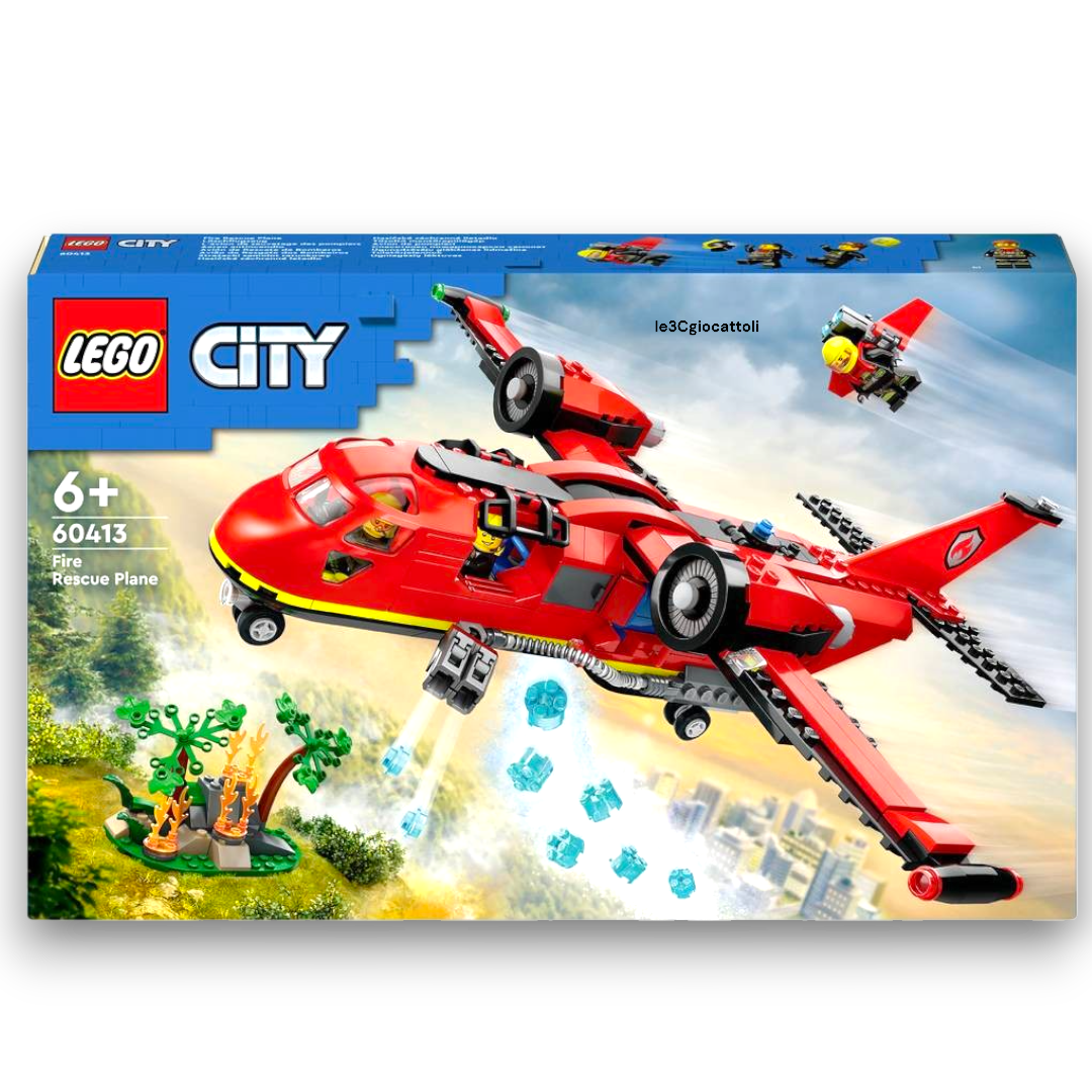 Lego City 60413 Aereo Antincendio