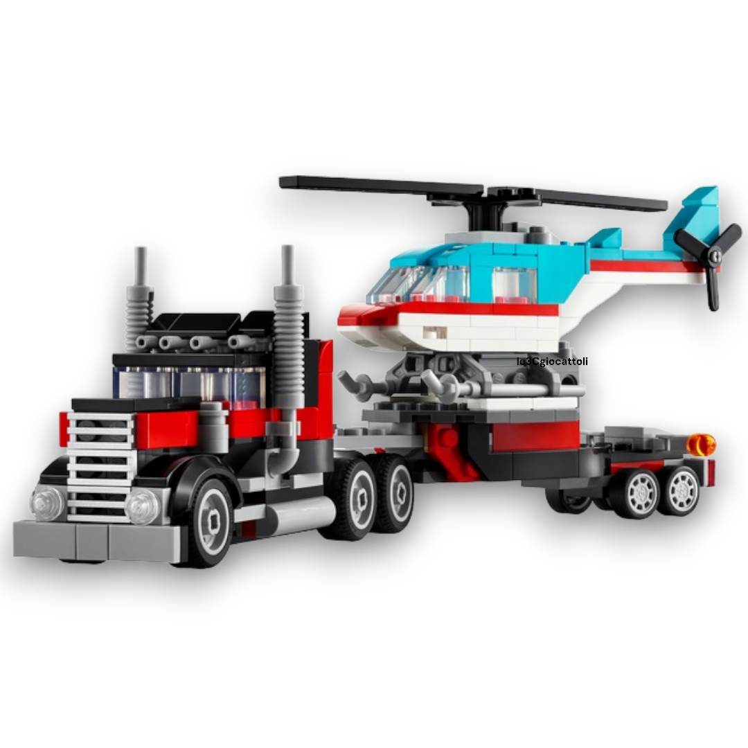 Lego Creator 31146 Autocarro con Elicottero