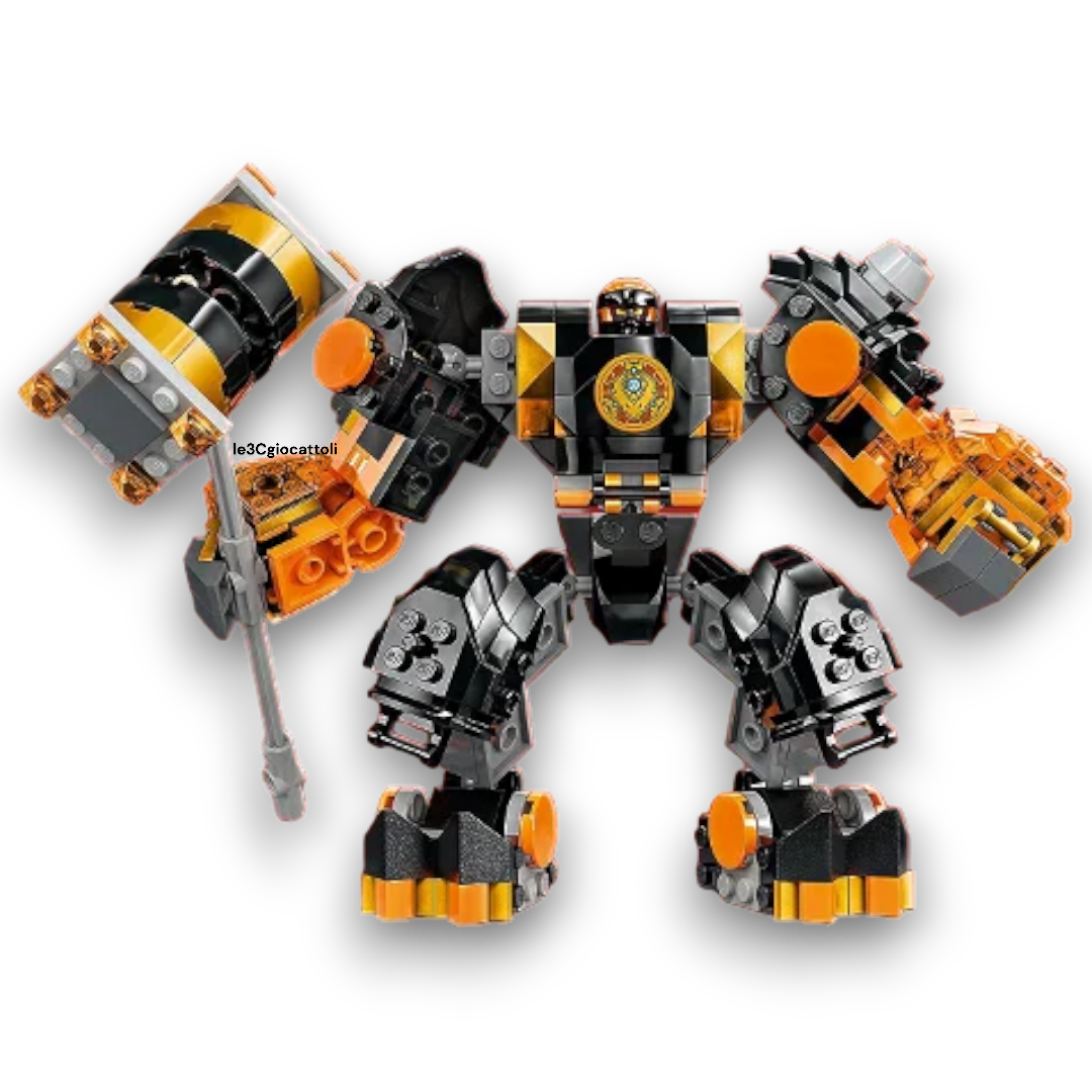 Lego Ninjago 71806 Mech Elemento di Cole