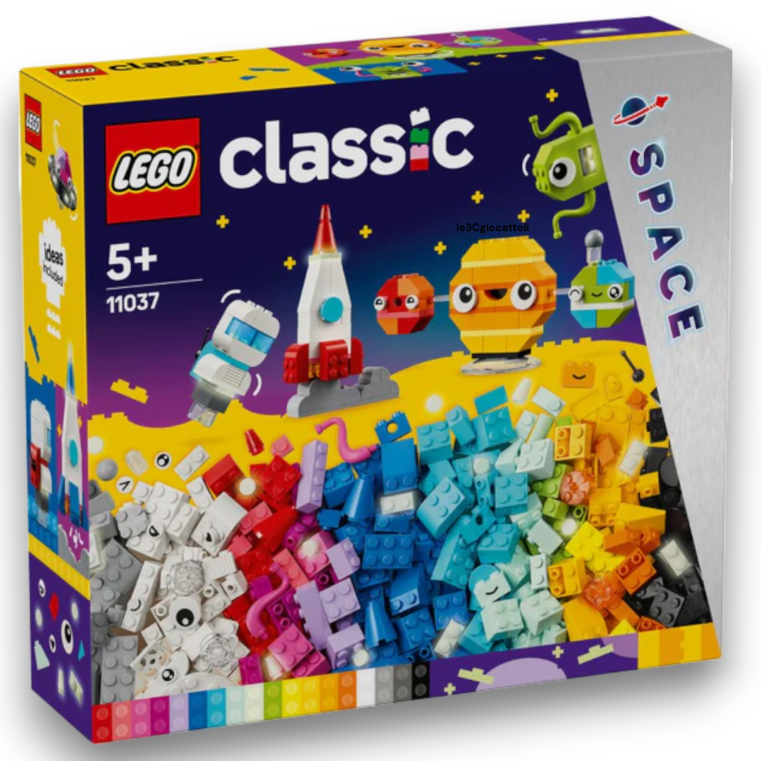 Lego Classic 11037 Pianeti dello spazio creativi
