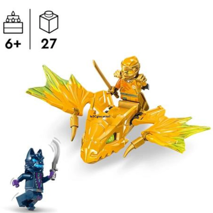 Lego Ninjago 71803 Attacco del Rising Dragon di Arin