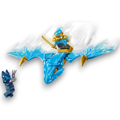 Lego Ninjago 71802 Attacco del Rising Dragon di Nya