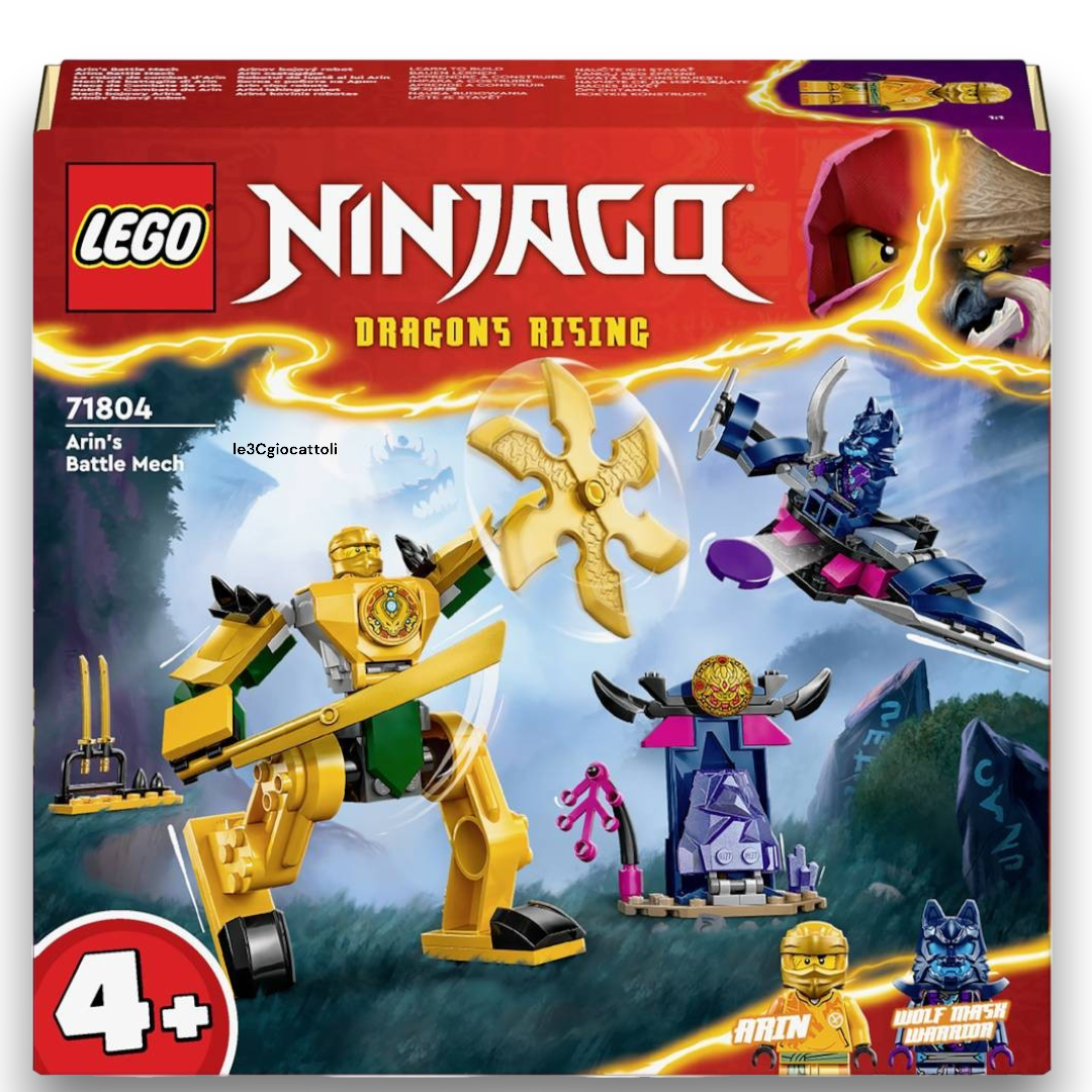Lego Ninjago 71804 Mech da battaglia di Arin