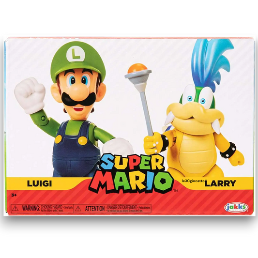 Super Mario Action Figure Luigi e Larry