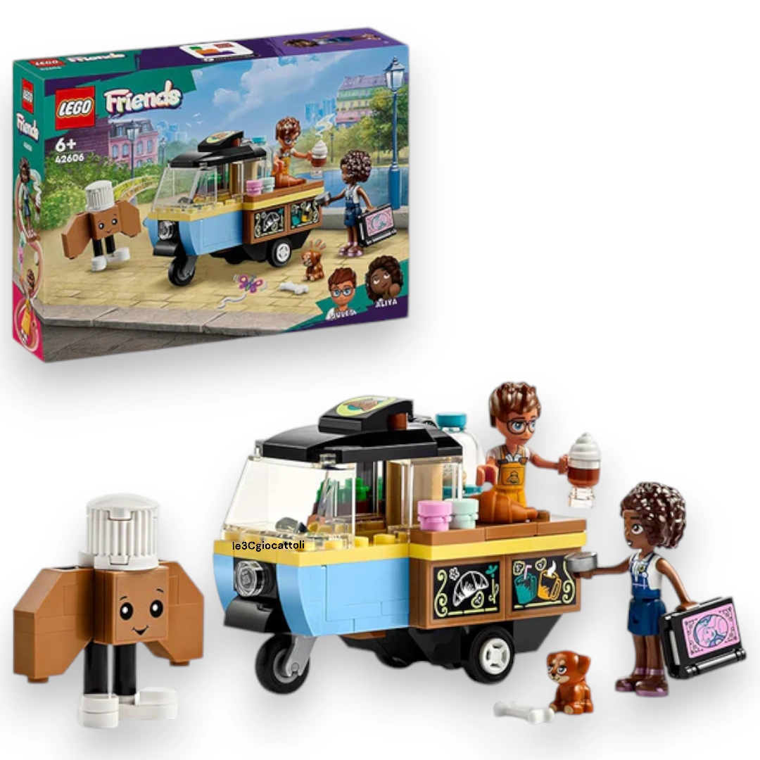 Lego Friends 42606 Furgoncino Pasticceria