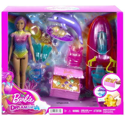 Barbie Dreamtopia con Acquascooter HBW90