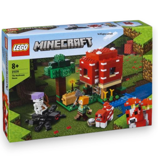 Lego Minecraft 21179 La Casa a Fungo