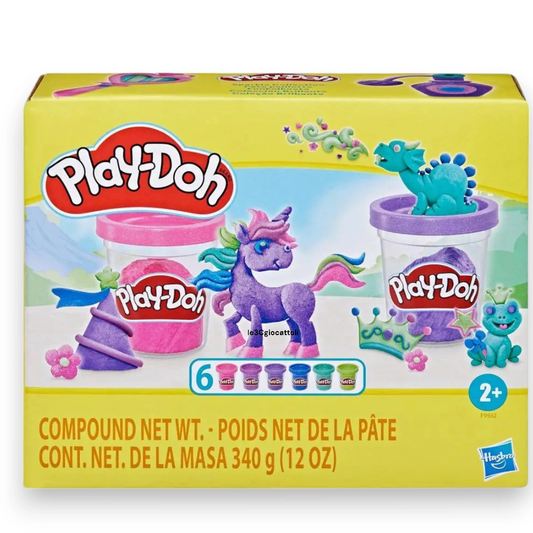 Play-Doh 6 Vasetti Brillanti