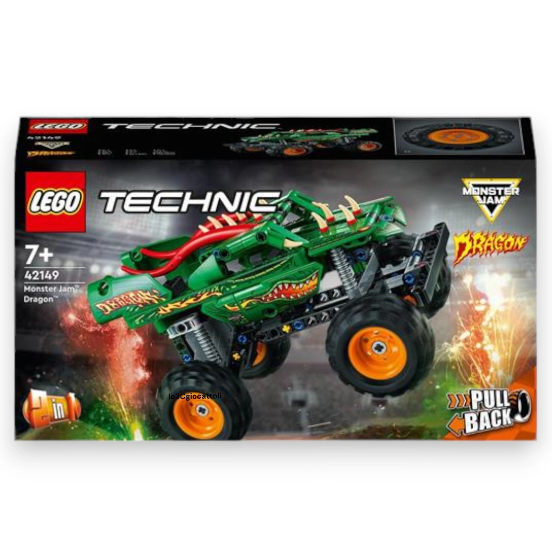 Lego Technic 42149 Monster Jam Dragon