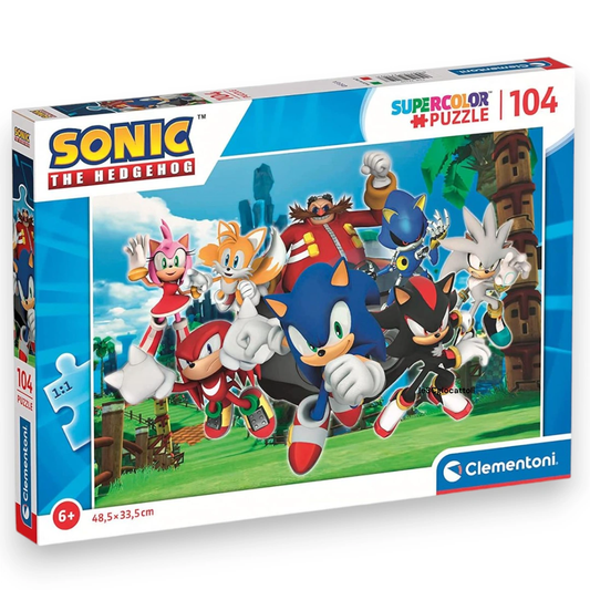 Puzzle 104 Pezzi Sonic The Hedgehog