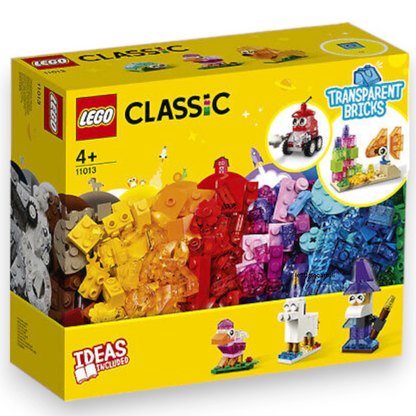 Lego Classic 11013 Mattoncini Trasparenti