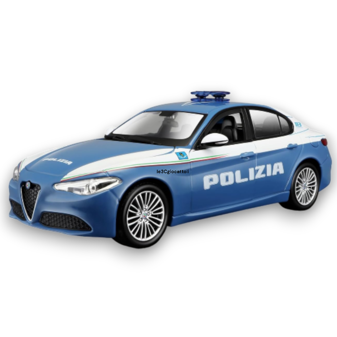 Bburago Kit Alfa Romeo Giulia Polizia