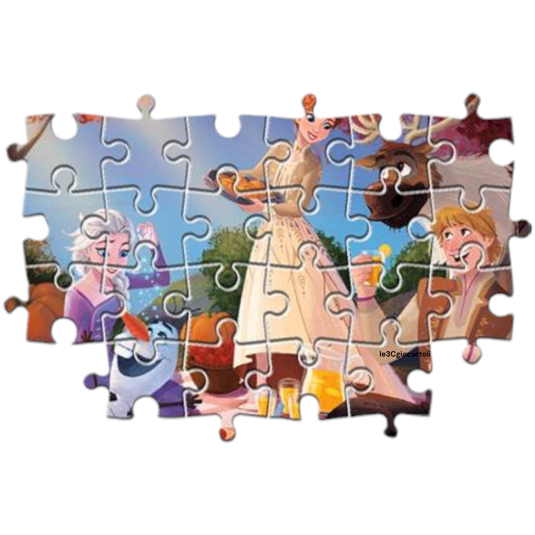 Puzzle 104 Pezzi Disney Frozen Picnic