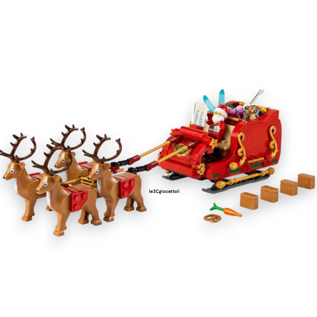 Lego 40499 Slitta di Babbo Natale