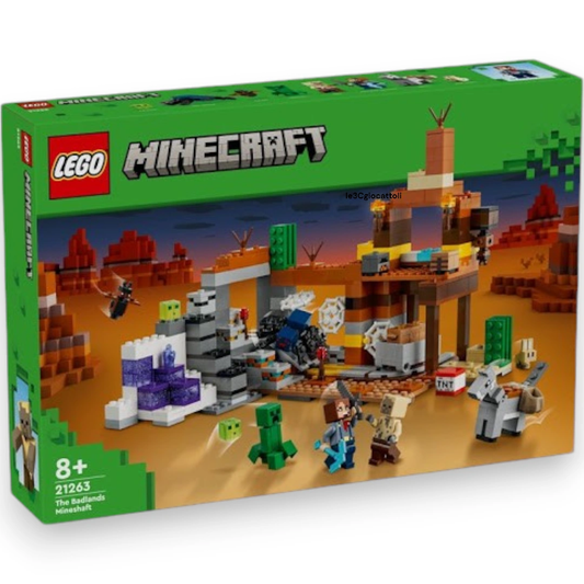 Lego Minecraft 21263 La Miniera Delle Badlands