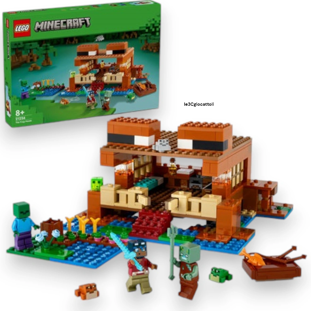 Lego Minecraft 21256 Casa della Rana