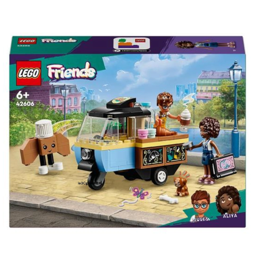 Lego Friends 42606 Furgoncino Pasticceria