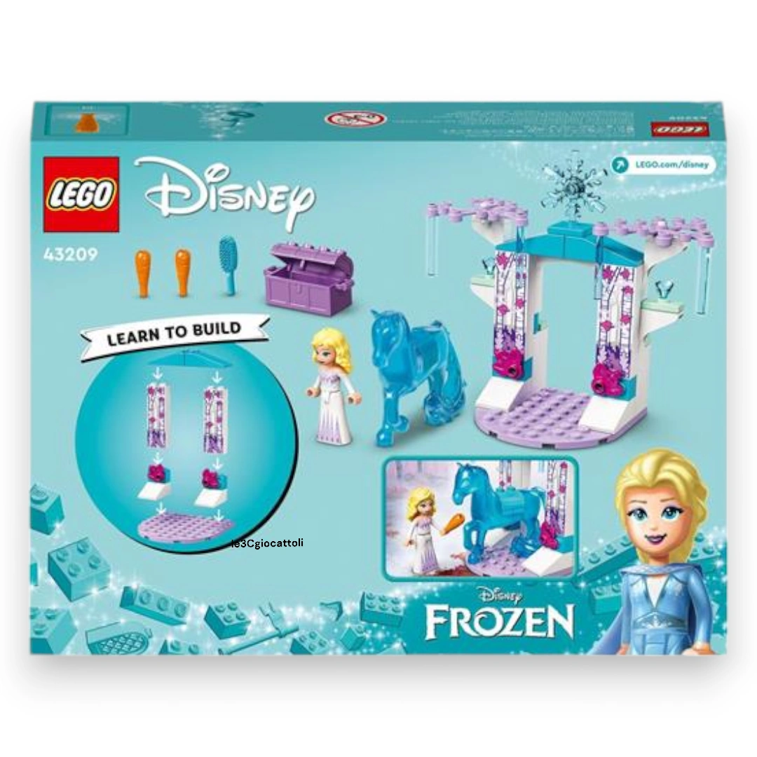 Lego Disney 43209 Elsa e la Stalla di Ghiaccio