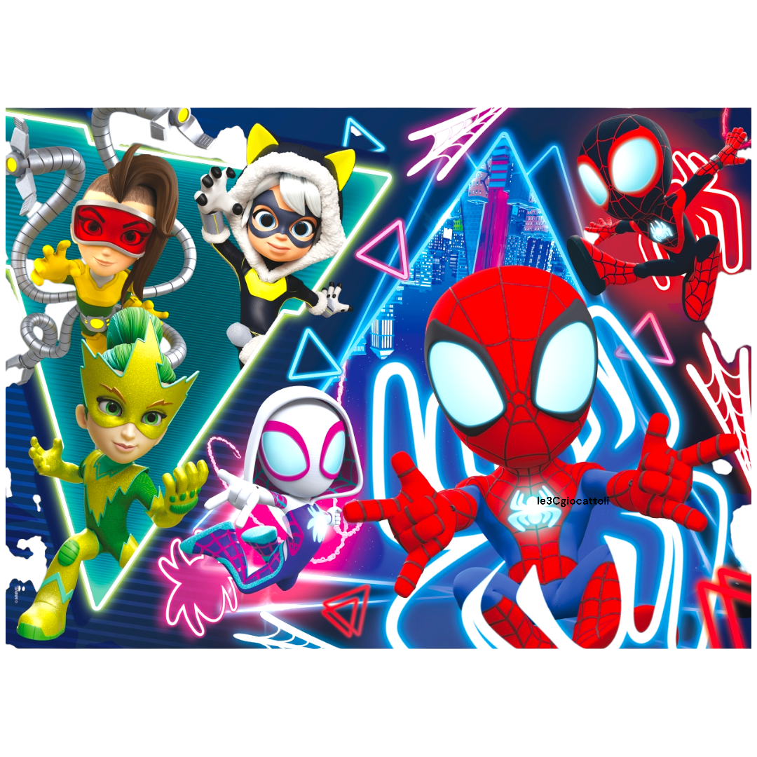 Puzzle 35 Pezzi Spidey and friends