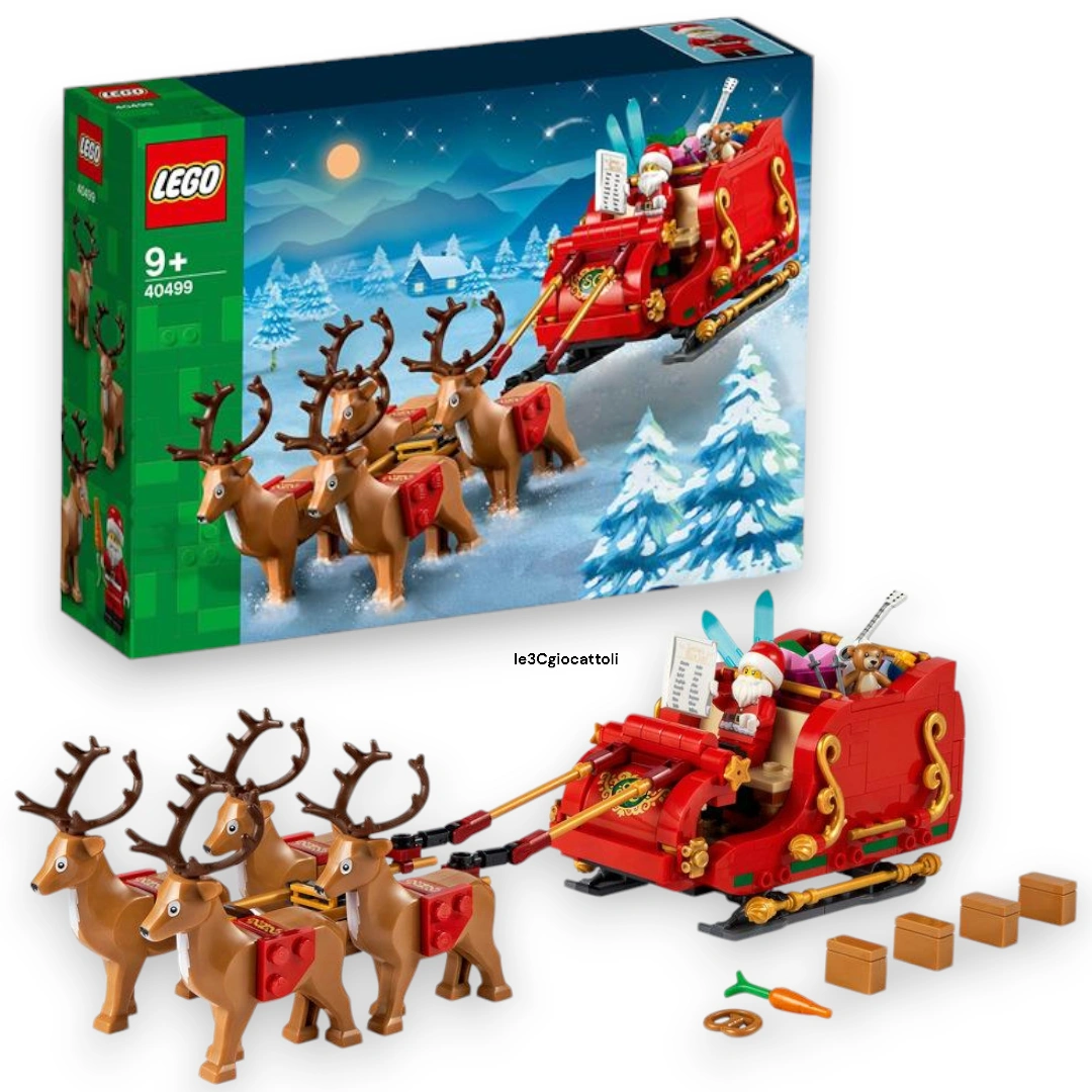 Lego 40499 Slitta di Babbo Natale