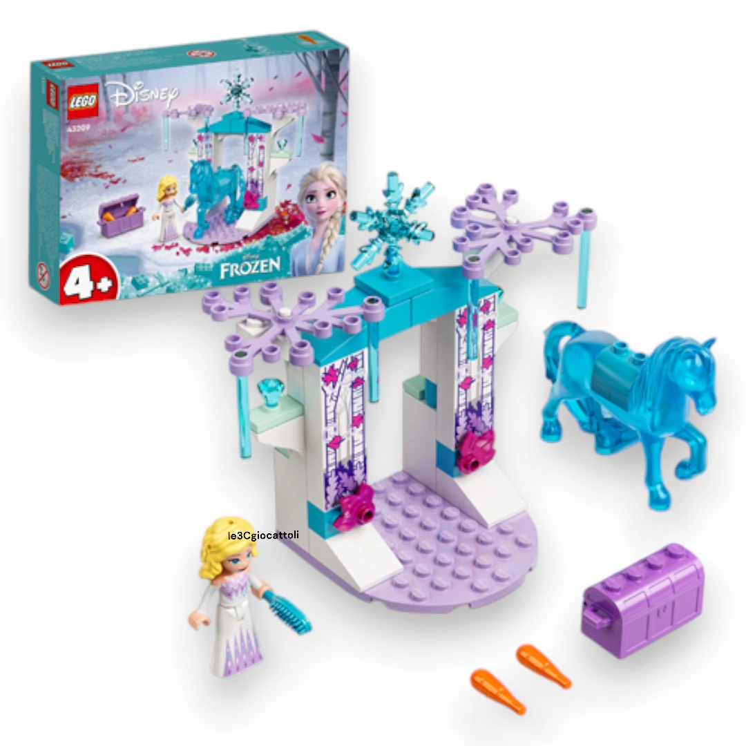 Lego Disney 43209 Elsa e la Stalla di Ghiaccio