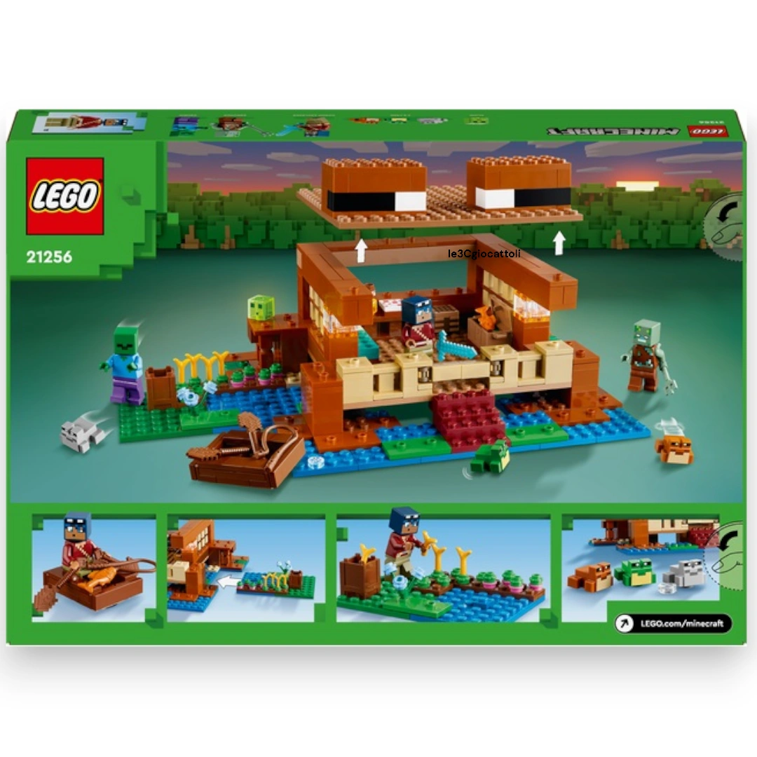 Lego Minecraft 21256 Casa della Rana