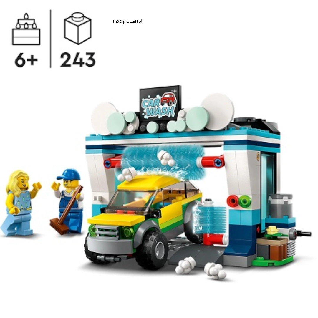 Lego City 60362 Autolavaggio