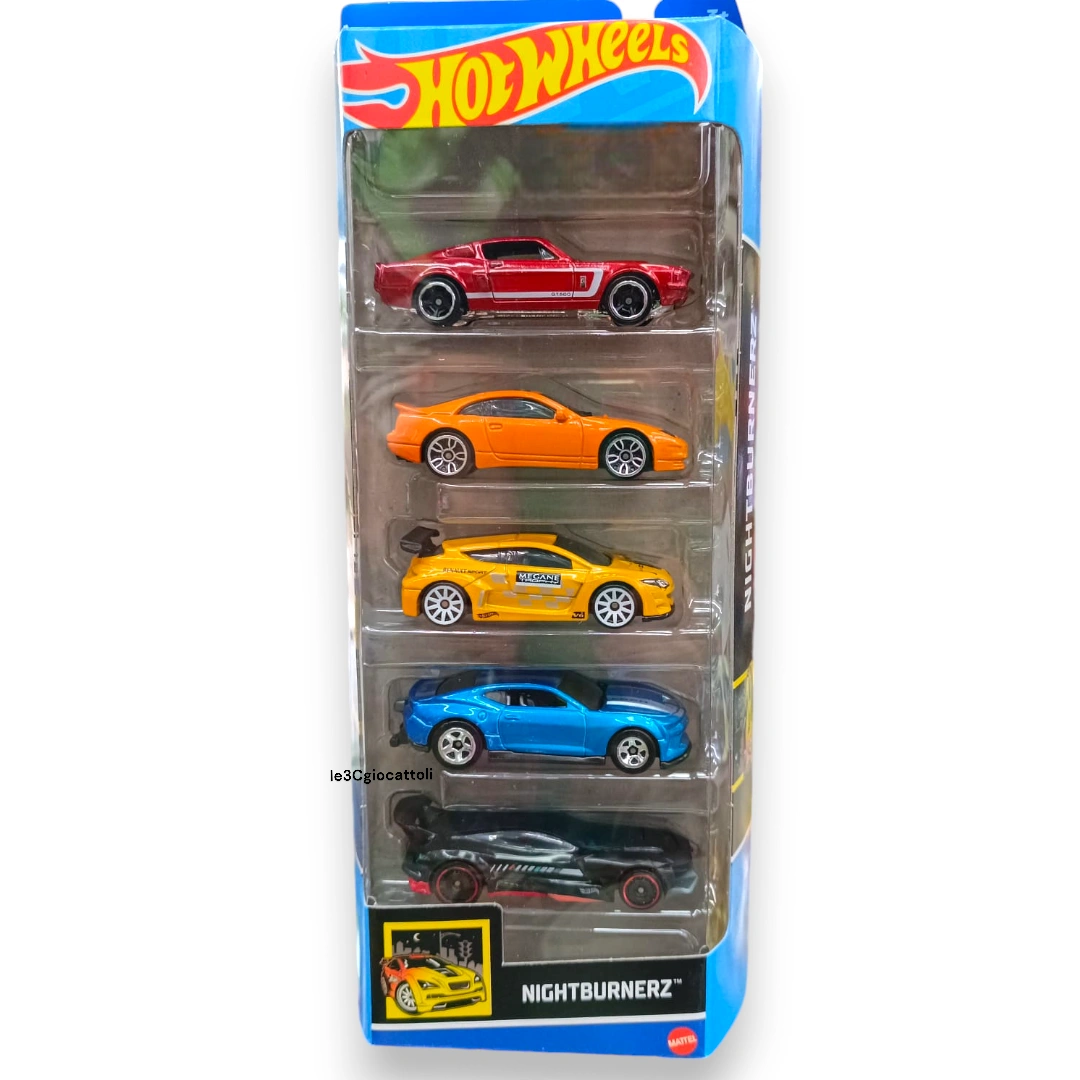 Hot Wheels confezione 5 macchine