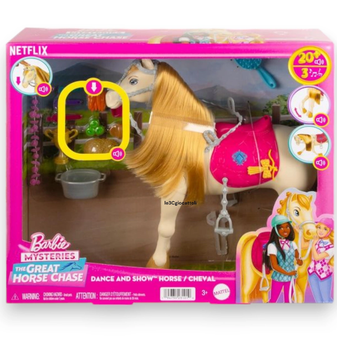 Barbie Mysteries Cavallo interattivo HXJ42