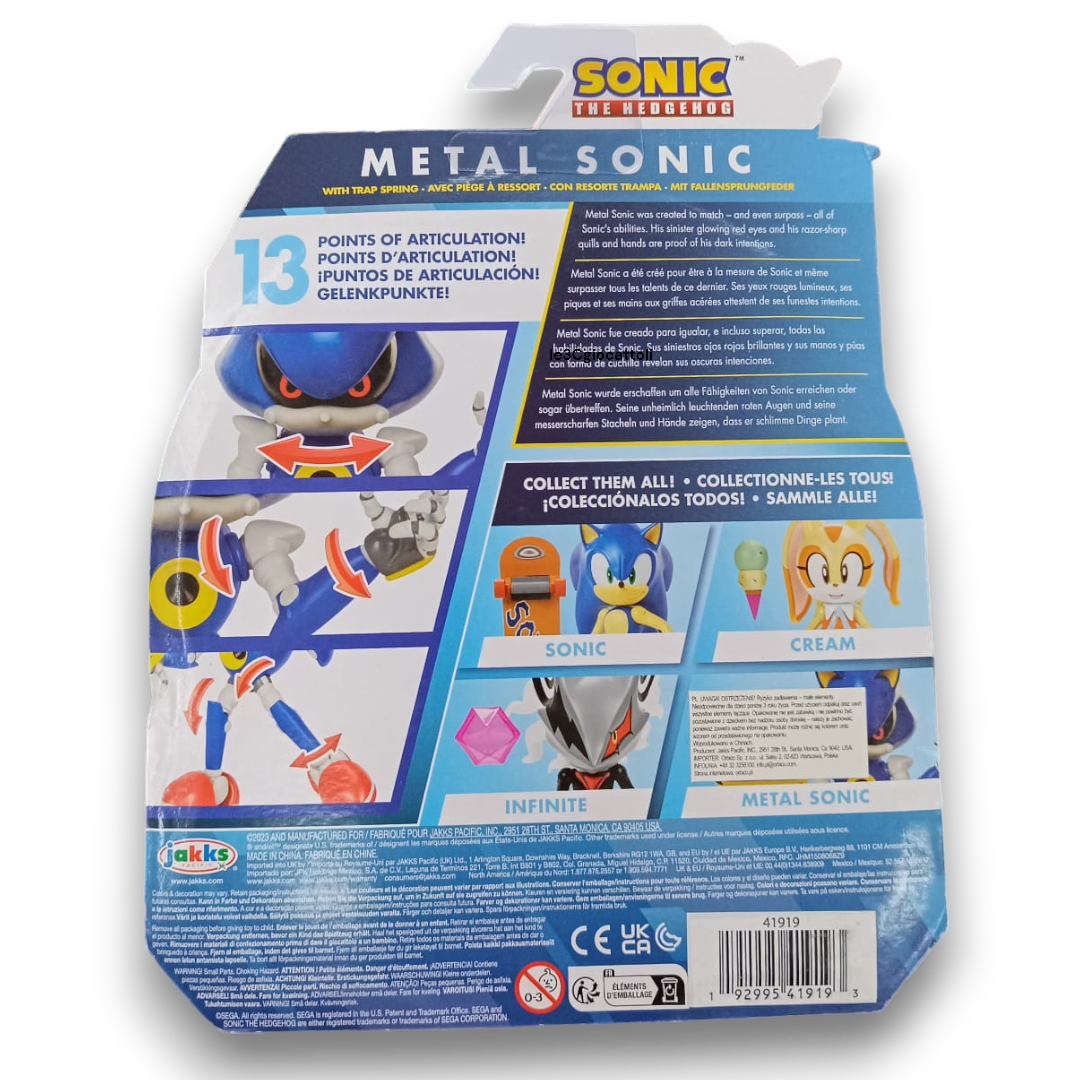 Sonic Action Figure Articolate 10cm