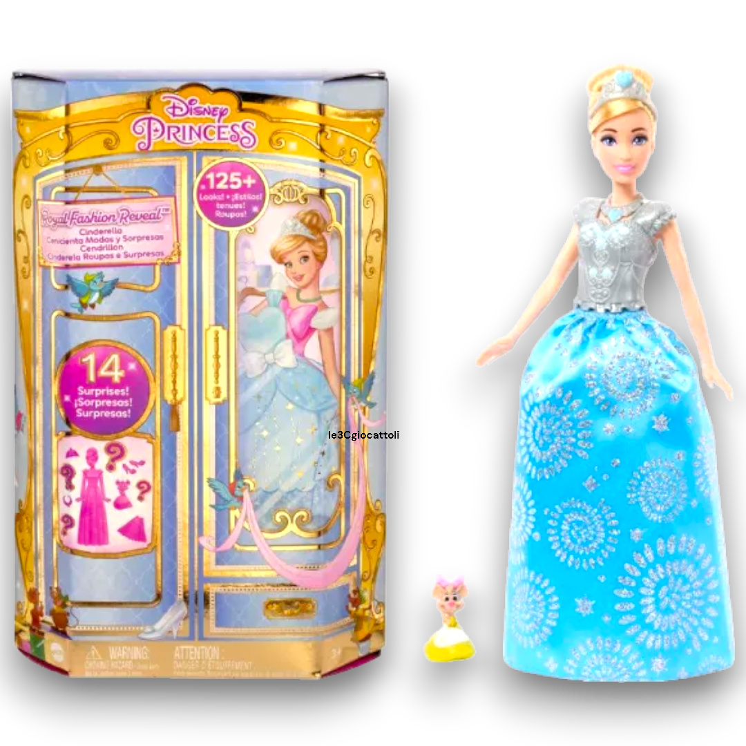 Disney Royal Fashion Reveal Cenerentola