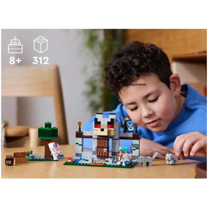 Lego Minecraft 21261 Castello del Lupo