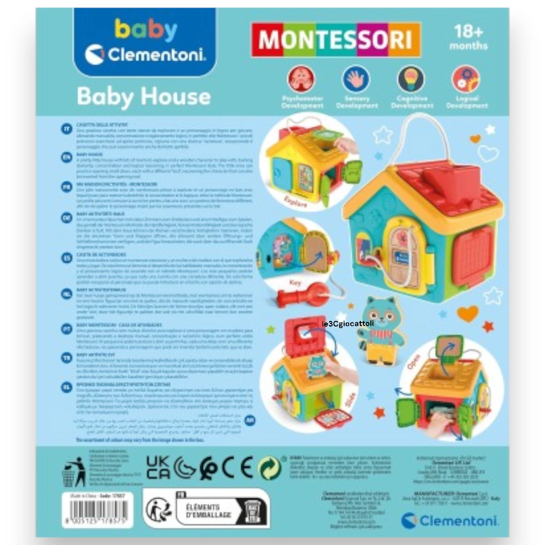 Baby House Montessori Clementoni