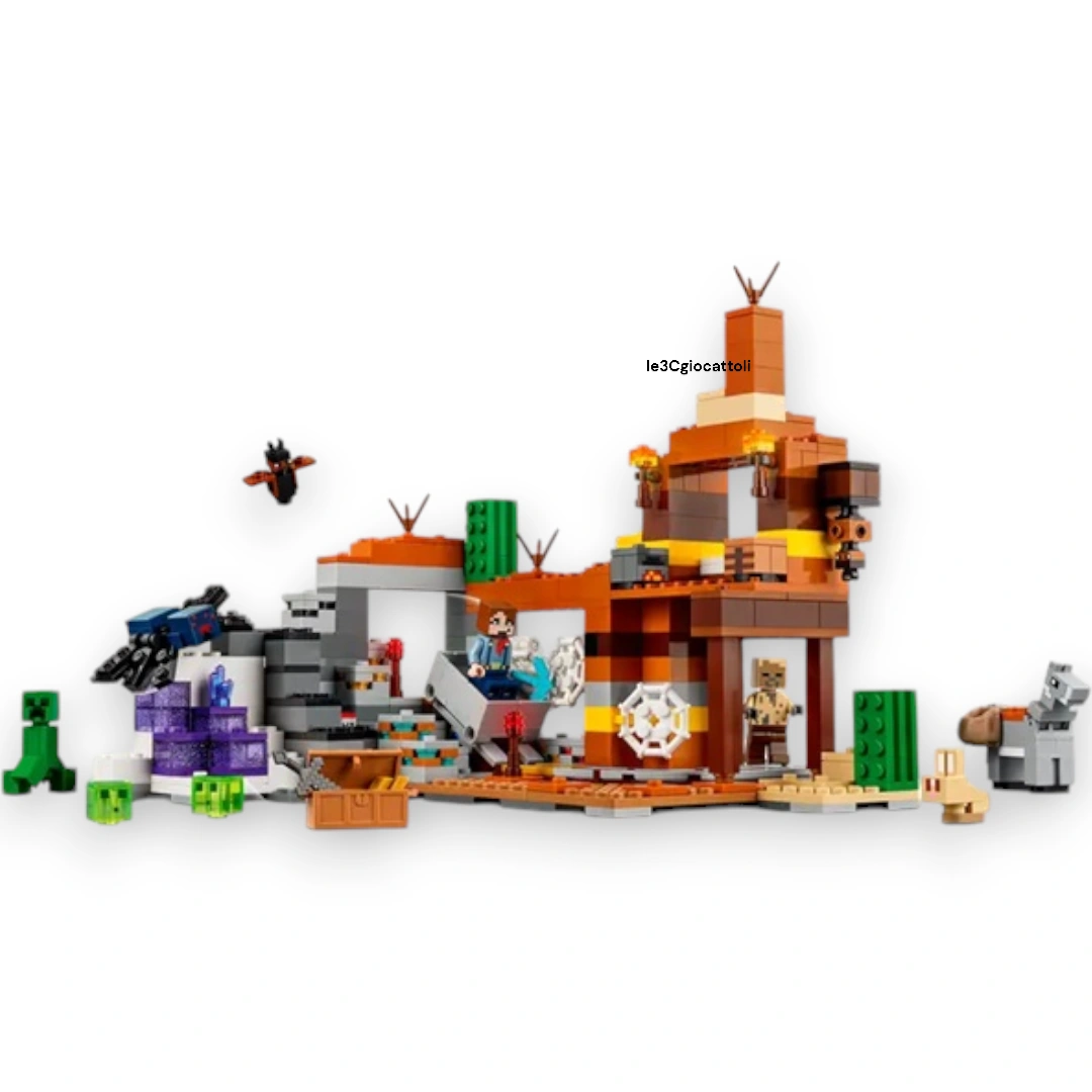 Lego Minecraft 21263 La Miniera Delle Badlands