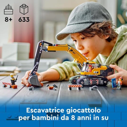 Lego City 60420 Escavatore da Cantiere