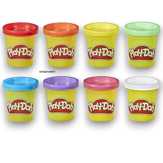 Play-doh confezione 8 vasetti