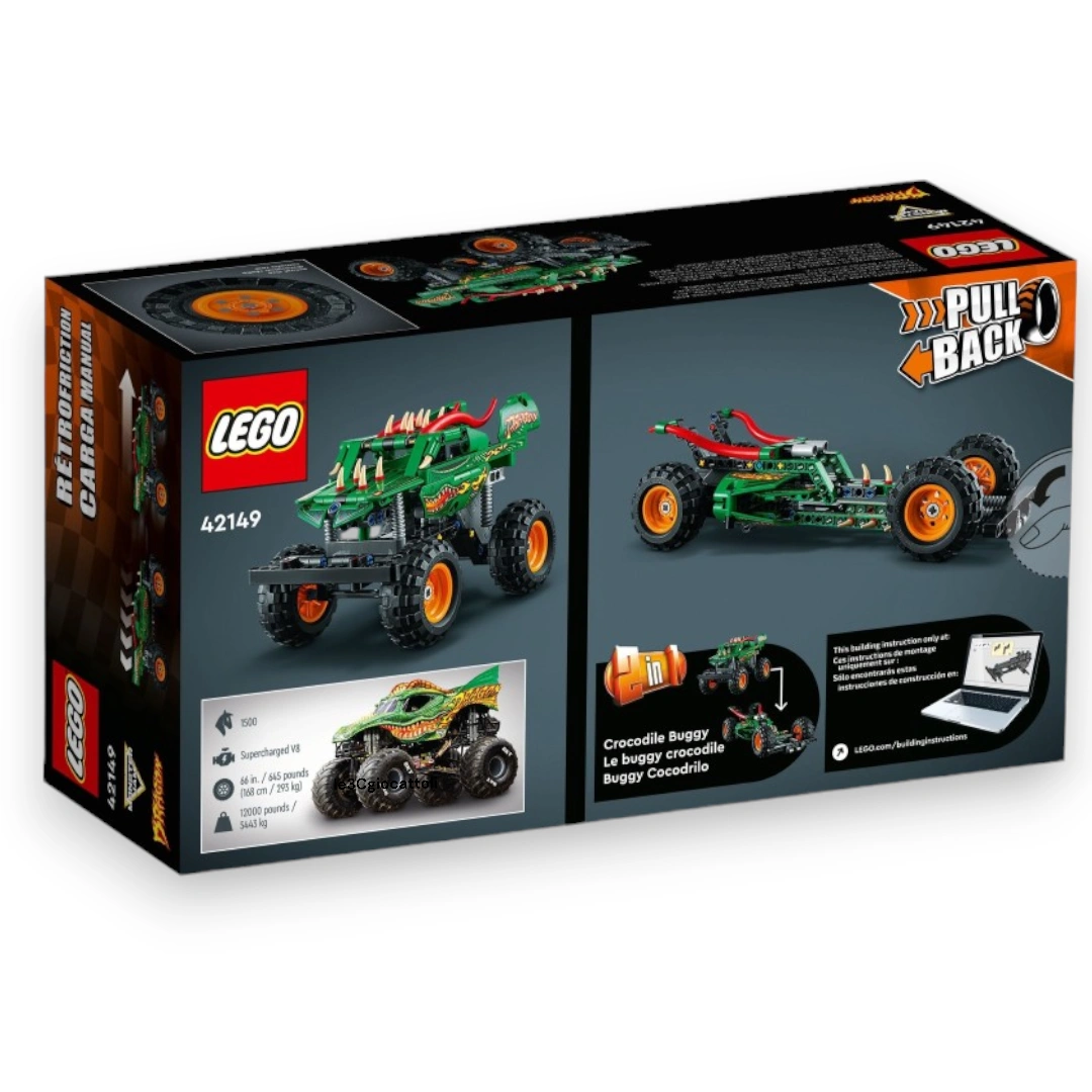 Lego Technic 42149 Monster Jam Dragon