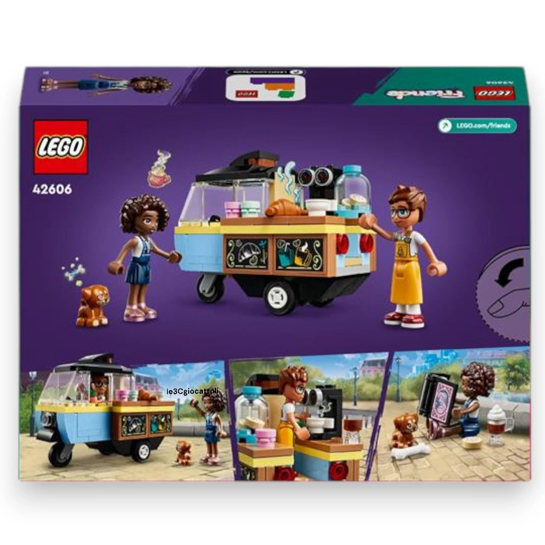 Lego Friends 42606 Furgoncino Pasticceria