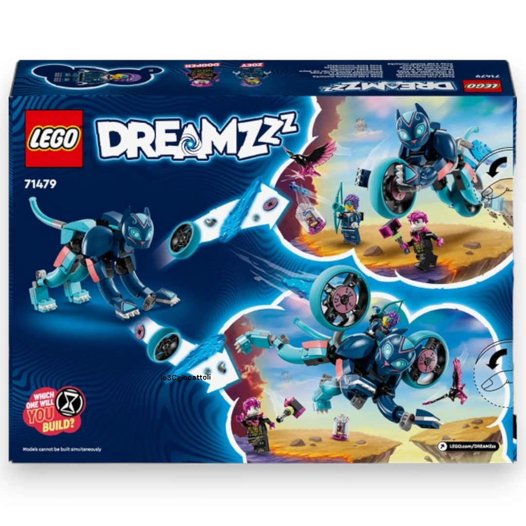 Lego Dreamzzz 71479 La Motogatto di Zoey