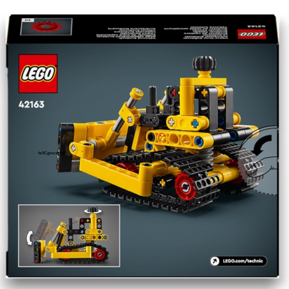 Lego Technic 42163 Bulldozer da cantiere