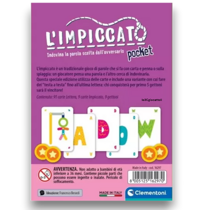 Clementoni Impiccato Pocket