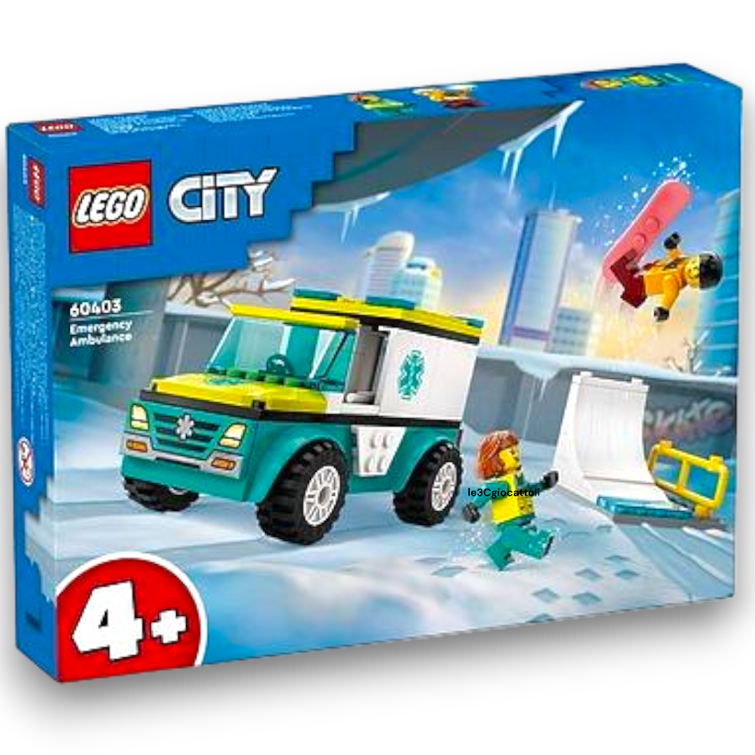 Lego City 60403 Ambulanza di emergenza